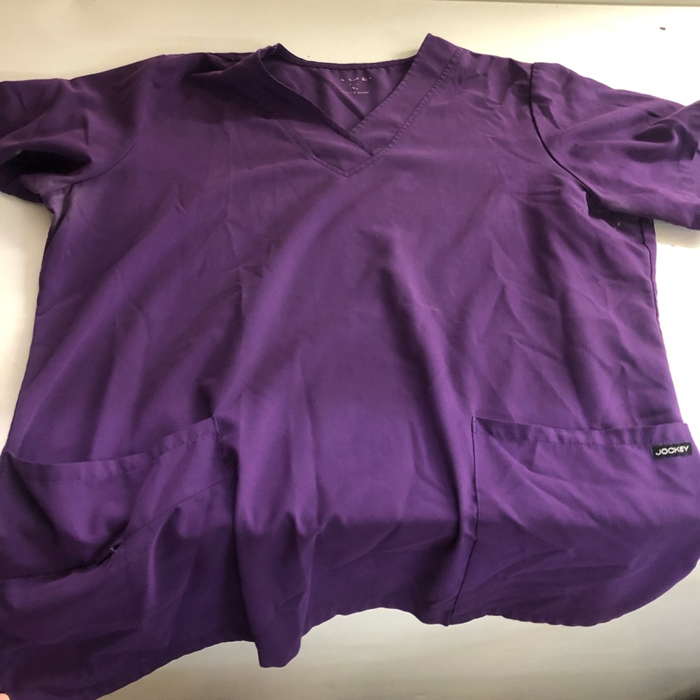 Multiple scrub tops